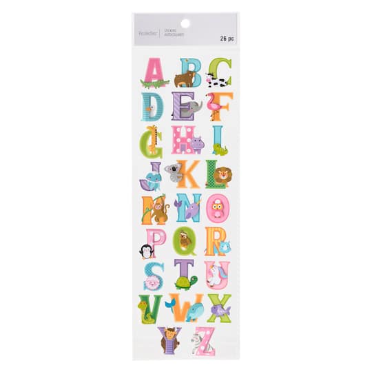 12 Pack: Kids Alphabet Stickers by Recollections™